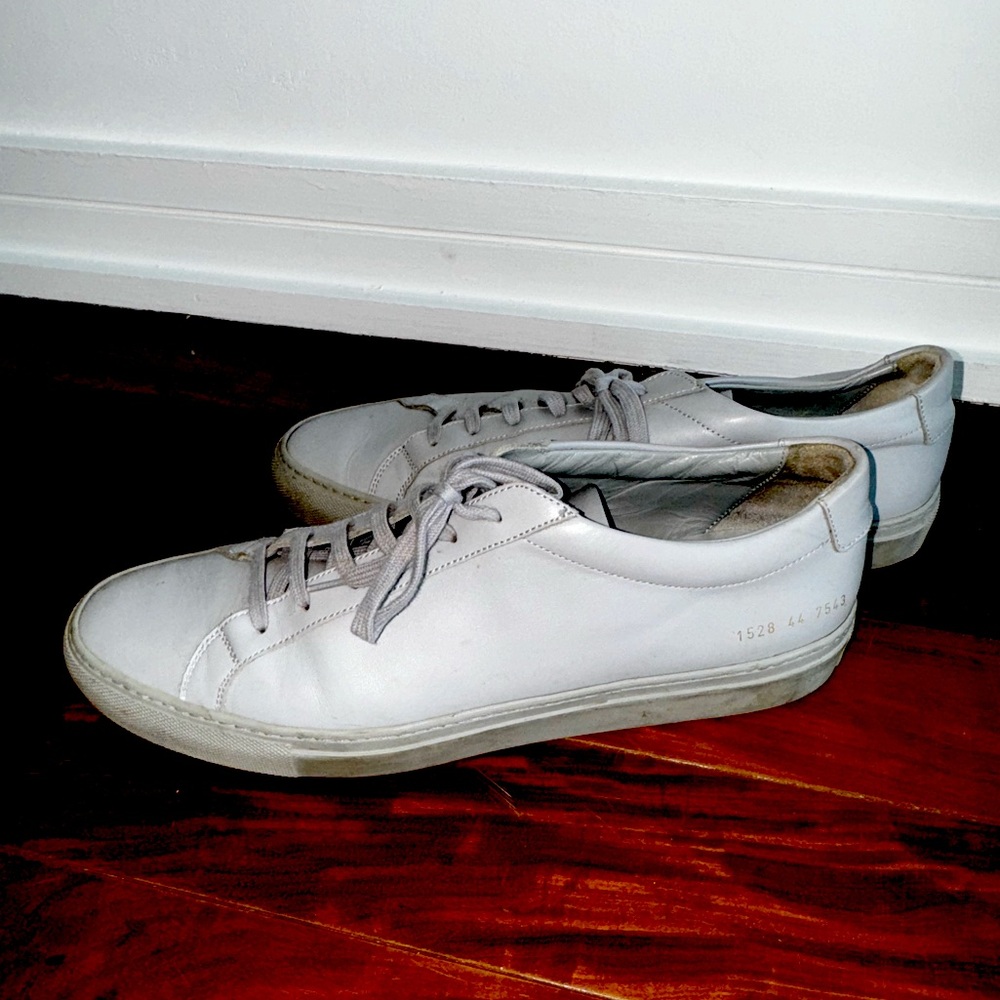 Grey Leather Common Projects - image 1